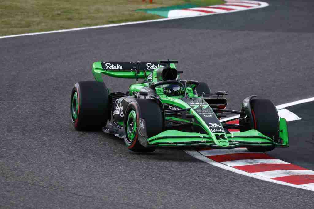 Valtteri Bottas durante o Grande Prêmio do Japão de 2024 |  Equipe Sauber F1