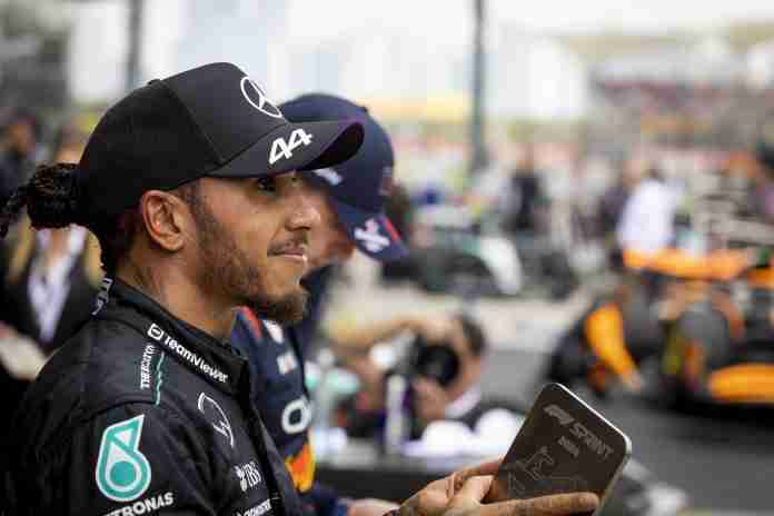 Lewis Hamilton no Grande Prêmio da China de 2024 |  Mercedes/Sam Bloxham