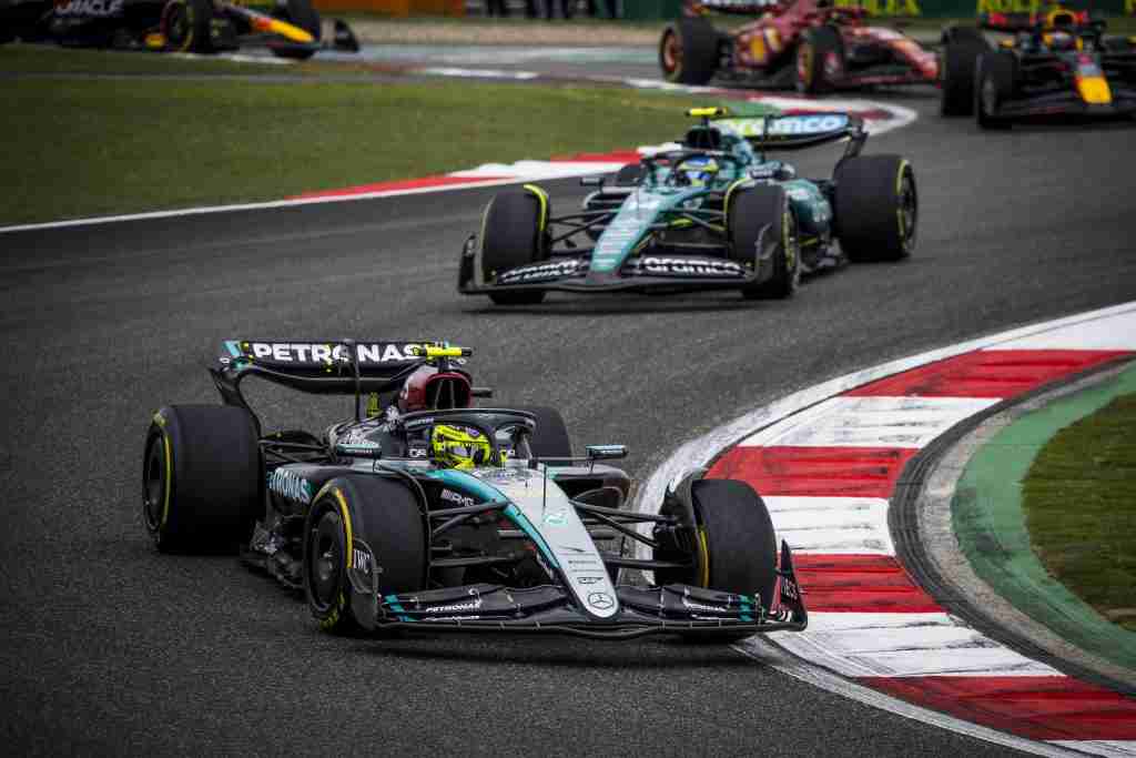 Lewis Hamilton no Grande Prêmio da China de 2024 |  Mercedes/Sam Bloxham