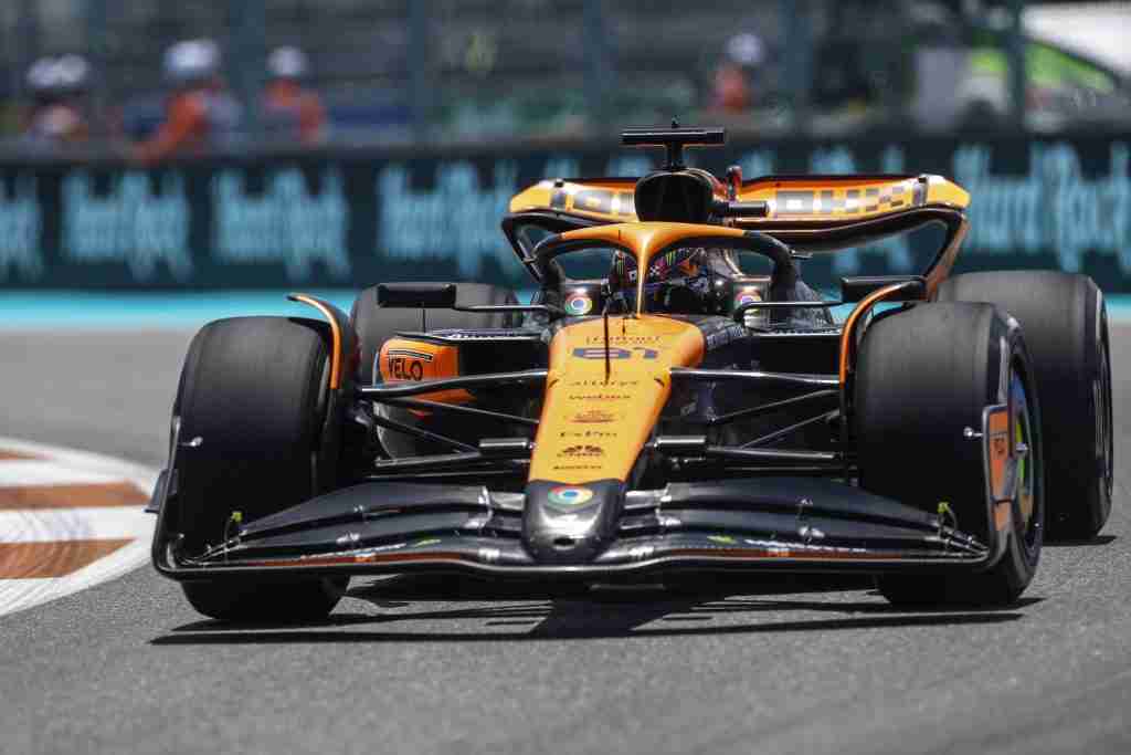 Oscar Piastri durante o Grande Prêmio de Miami de 2024 |  McLaren