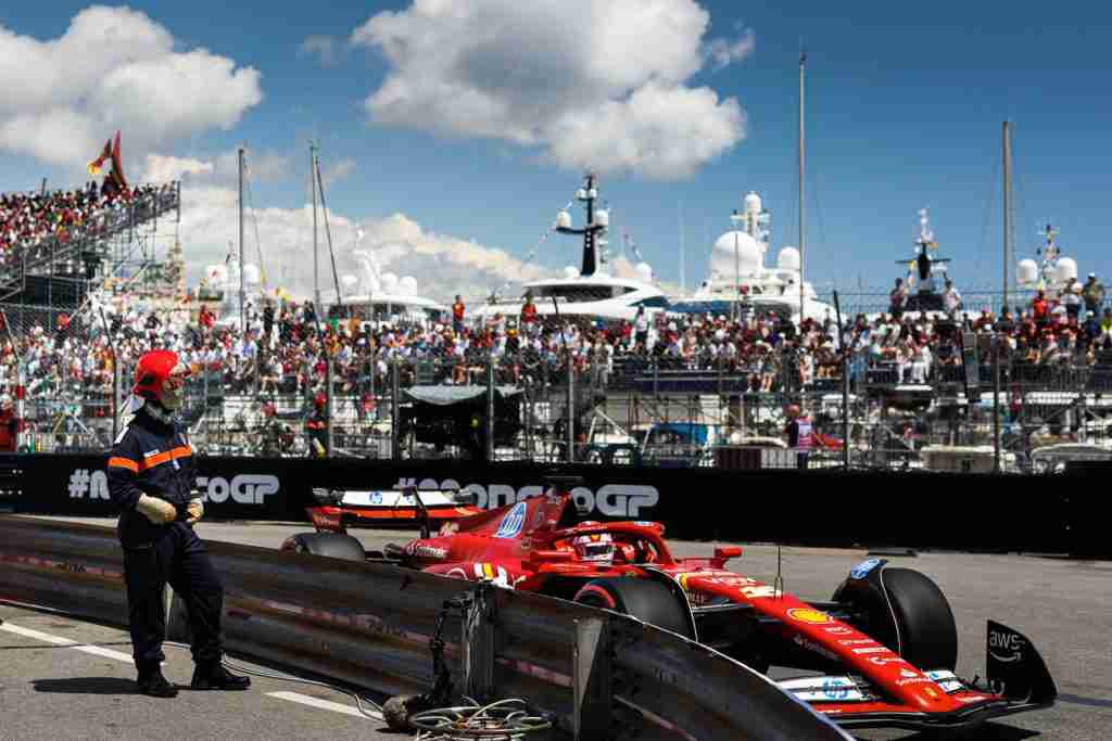 Charles Leclerc em ação no GP de Mônaco 2024 |  Ferrari
