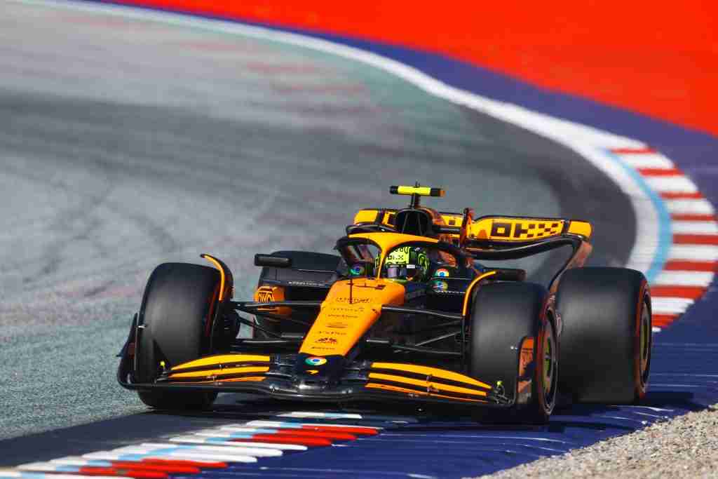Lando Norris no GP da Áustria de 2024 | McLaren F1 Team
