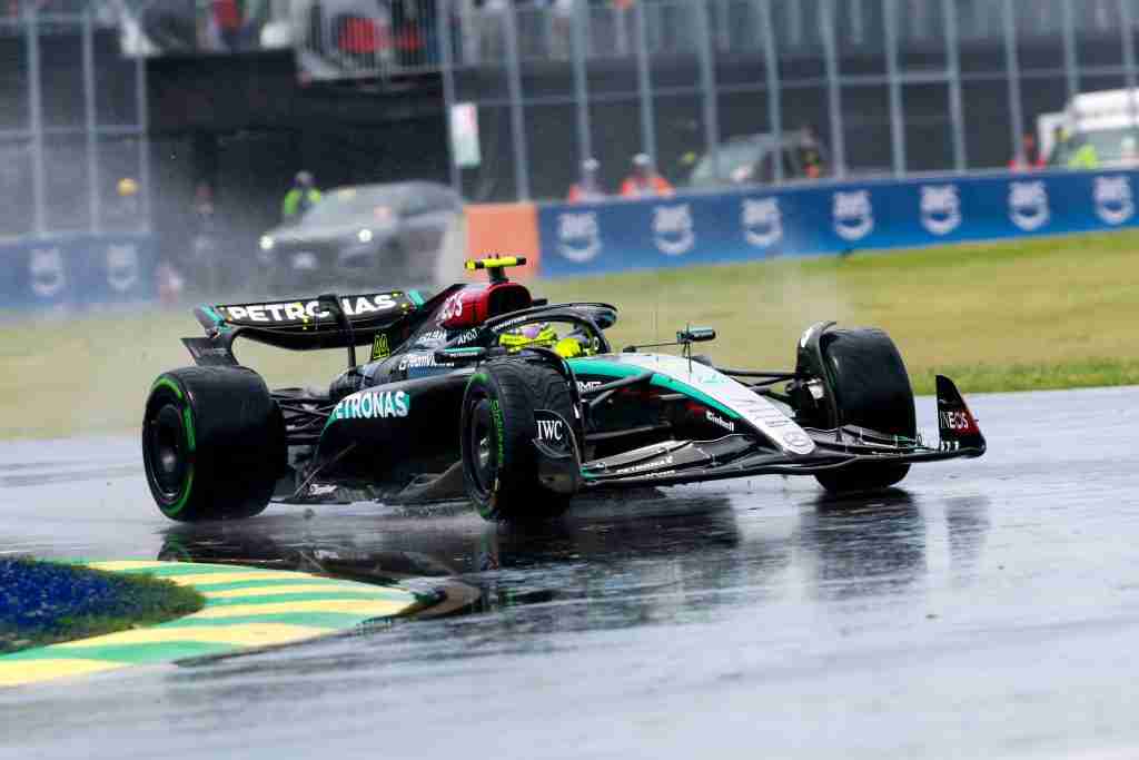 Lewis Hamilton durante treinos para o GP do Canadá de 2024 |  Mercedes