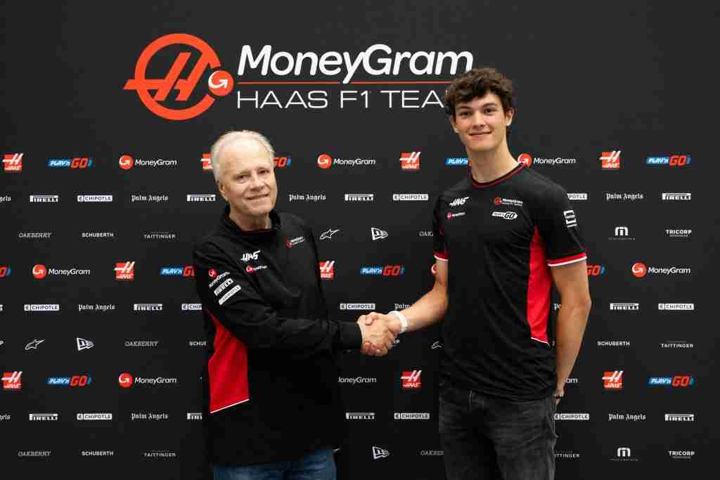 Gene Haas e Oliver Bearman | Equipe Haas F1